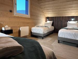 Chalets Chalet PLUME D-EAU - jacuzzi, piscine et petanque : photos des chambres
