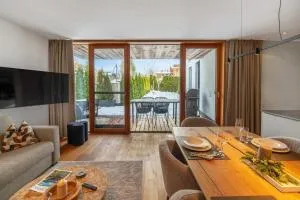 Modern garden apartment with sauna near ski lift - Feuring