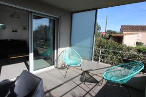 Appartements T2 centre-ville de Porto-Vecchio : photos des chambres