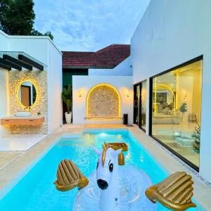 Villa Lembang 4 Kamar Tidur dengan Kolam Renang Billiard Karaoke - Tegalharendong