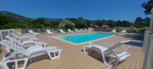 Maisons de vacances Villa Bonifacio Porto-Vecchio residence RIVIERA avec piscine : photos des chambres