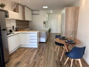 Studio 5 Completo Centro com Garagem - São Vicente