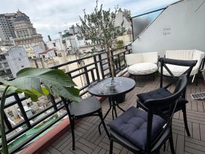 Studio with terrace, best area