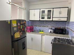 Espectacular apartamento primer piso capacidad 6 personas