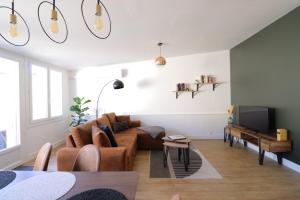 Appartements Le Patio - Spacieux T3 avec climatisation et jardin privatif : photos des chambres