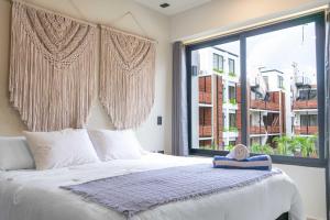 Pool & Rooftop in Tulum 2 Bedrooms Apartment