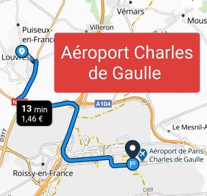 Appartements Air M&N-S # Paris - Aeroport CDG - Parc Asterix # : photos des chambres