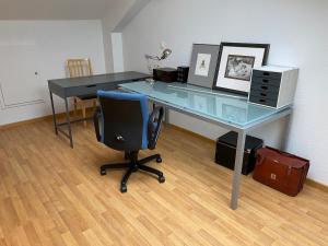 City centre with lake view