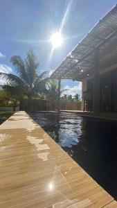 Bangalô com piscina - Japaratinga