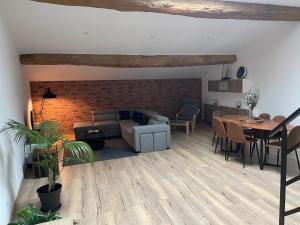 Maisons de vacances Industrial Lodge 85m² - Loft avec exterieur : photos des chambres