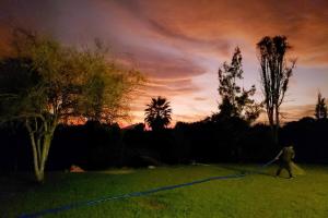 Casa de Campo con lago en Mala