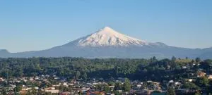 Departamento Villarrica Vista al Lago y Volcanes - Huiscapi