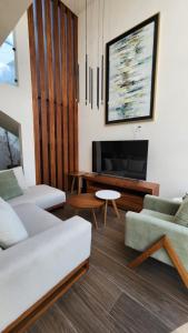 Casa Olivo, Sala a doble altura - Ubytování bez kategorie ve městě Ixmiquilpan