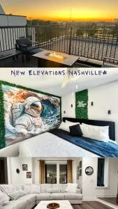 New Elevations Rooftop 5 Min to Downtown Nash - Dickson