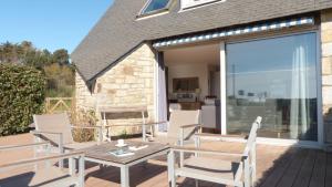Saint Philibert - maison 6 pers face a la mer