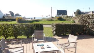Maisons de vacances Saint Philibert - Port Gwen 8, maison 6 pers face a la mer : photos des chambres
