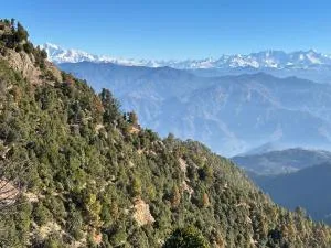 Krika - 2BHK Cottage with view of Himalayan range, Kanatal - Chhām