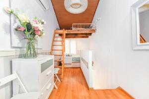 La casita azul de la playa