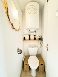 Appartements L-echappee verte - T2 - Confort -Piscine - Tennis- Parking - Climatisation - SudSejourConciergerie : photos des chambres