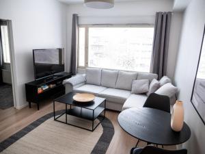 Two-room flat with sauna, glazed balcony and free parking lot