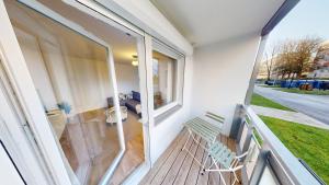 2-Raum-Appartement mit Balkon