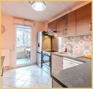 Appartements Chez Manue & Ludo I T3 I Thonon : photos des chambres