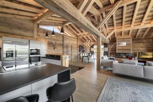 Chalets Chalet Le Chardon Bleu : photos des chambres