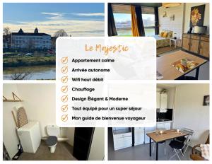 Appartements Majestic - Wifi - Parking - Vue : photos des chambres