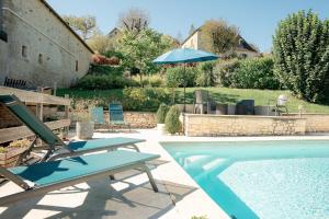 Maisons de vacances Coeur de village, maison pour 8 avec piscine : photos des chambres
