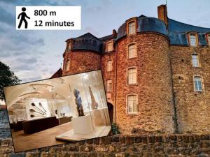 Maisons de vacances Spacieuce maison proche de Nausicaa, gare et remparts, 3 chambres, Free Parking, Netflix, Primes Video, Free Wifi : photos des chambres