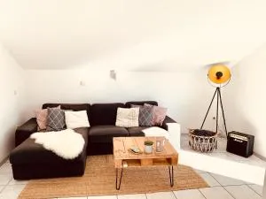 Gemütliches Apartment mit Fernblick Kamin Balkon - Ludwigsthal