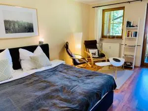 Wohlfühlapartment im Grünen Nationalpark mit Sauna - 林德伯格