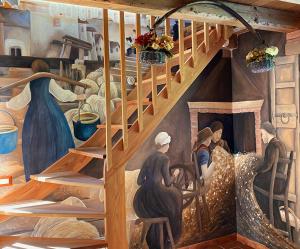 Casetta dipinta Fattoria dei fiori