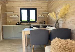 MOJA DEBINA LUX 2, dom z pokojem dziennym, dwiema sypialniami i widokiem na las, blisko plaży