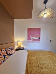 Appartements Luminea - Apt T3 avec parking souterrain - Aeroport Blagnac, MEET et tram : photos des chambres