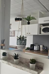 Studio 2 personnes Vue Mer Climatisé Linge Maison