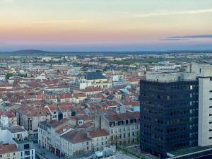 Le Panoramik Nancy gare, option parking, balcon - 3hvězdičkové hotely ve městě Nancy