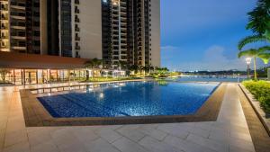 R&F Princess Cove Seine Region by FUJU with Seaview at JB City Centre#Adjacent to Singapore#5 mins walk to ClQ#Free Parking#中英文房东