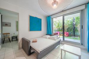 Rez de jardin à 500 m de la plage