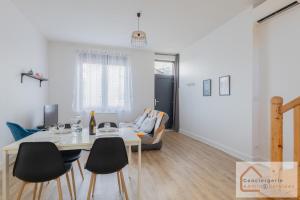 Appartements Agreable Maisonnette a Proximite d-Eurexpo : photos des chambres