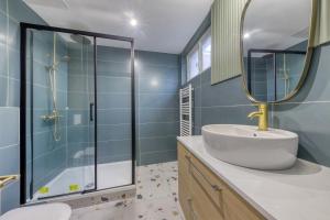 Appartements Appartement moderne proche Paris : photos des chambres