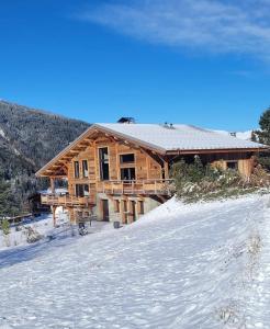 Chalets Magnifique chalet mitoyen - Jacuzzi - Cousinade II : photos des chambres