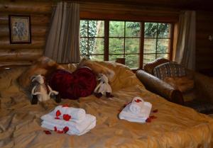 Traditional Log Cabin next to Harry Potter Studios