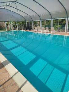 Maisons de vacances Domaine de Champ rose + piscine chauffee, couverte : photos des chambres