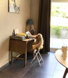 Couette et fourchette-Gite-Jacuzzi et jardin à Maredsous