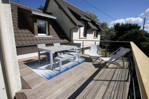 Maisons de vacances Maison front de mer - plage du debarquement : photos des chambres