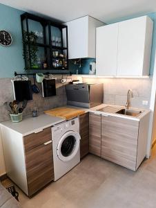 AS25454 -P3 + Cabine en duplex dans résidence avec piscines