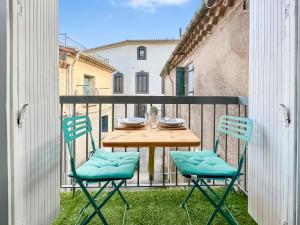 Maisons de vacances Maison charmante clim et balcon en centre ville : photos des chambres