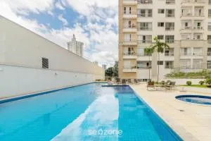 Apto em cond c/ piscina no Setor Bueno NPH0904 - Trindade
