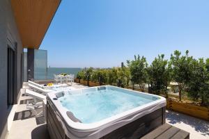 Rhodes Skyline Suite with out Door Jacuzzi Sea View